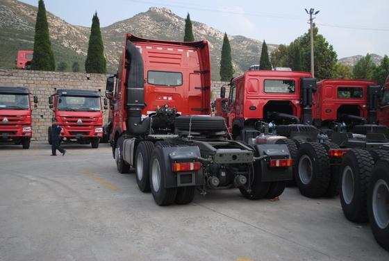 Paiements sécurisés Sinotruk HOWO 6X4 camion tracteur 371HP/420HP camions chinois lourds