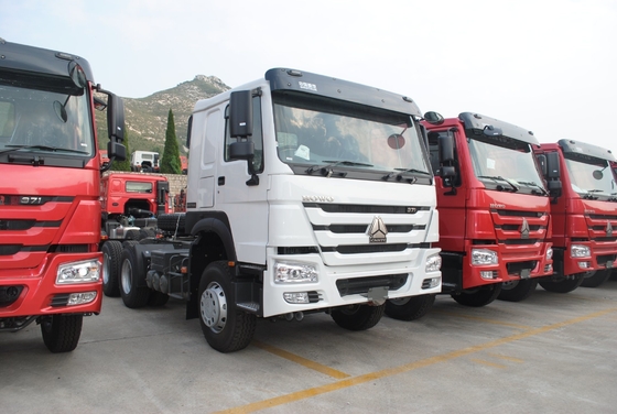Paiements sécurisés Sinotruk HOWO 6X4 camion tracteur 371HP/420HP camions chinois lourds