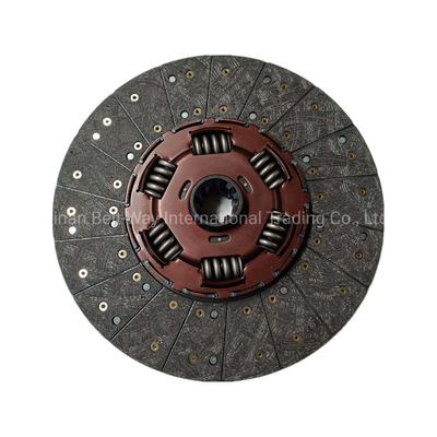 Disque d'embrayage noir Wg9725160390 pour pièces détachées de camions Sinotruk HOWO
