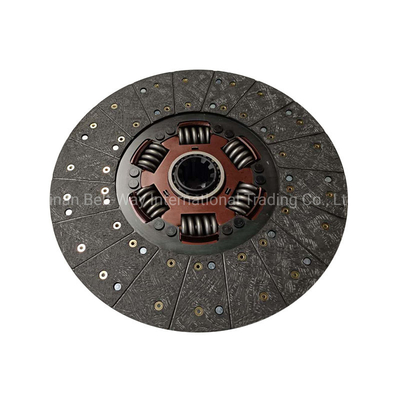 Disque d'embrayage noir Wg9725160390 pour pièces détachées de camions Sinotruk HOWO