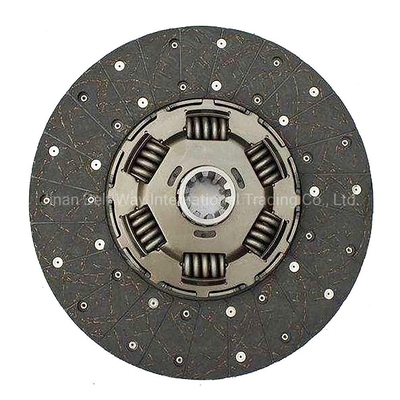 Disque d'embrayage noir Wg9725160390 pour pièces détachées de camions Sinotruk HOWO