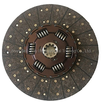 Disque d'embrayage noir Wg9725160390 pour pièces détachées de camions Sinotruk HOWO
