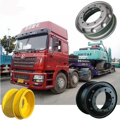 Rame de roue de camion lourd en acier durable personnalisé pour un marché et des performances de large gamme