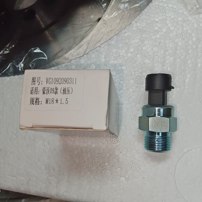 Sensor de pression de l'huile du moteur de camion Sinotruk HOWO Vg1092090311 pour Wd615/Wd618/Wp10/Wp12/D12
