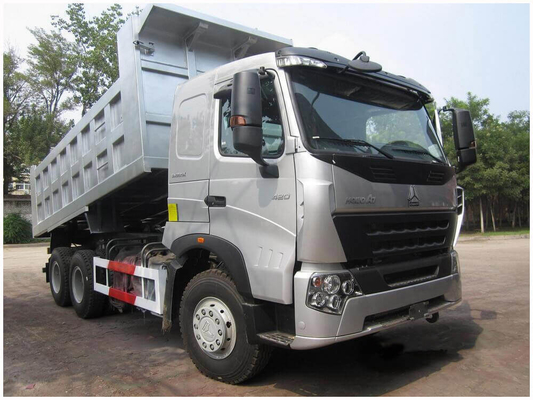 25 tonnes Sinotruk HOWO camionneur-déchargeur de 5800*2300*1500 dimensions et capacité du moteur&gt; 8L