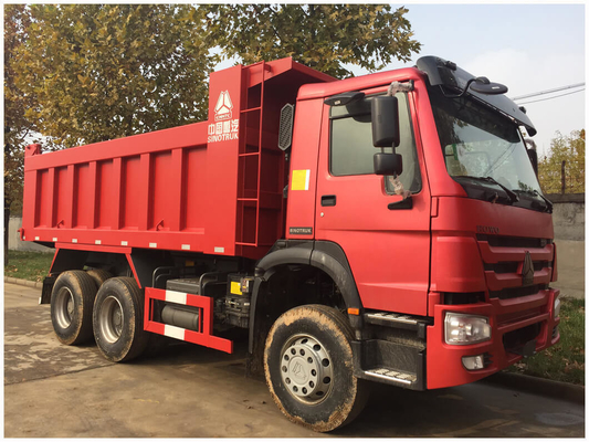25 tonnes Sinotruk HOWO camionneur-déchargeur de 5800*2300*1500 dimensions et capacité du moteur&gt; 8L