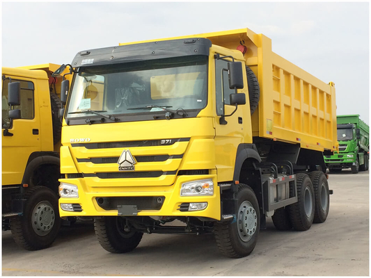 25 tonnes Sinotruk HOWO camionneur-déchargeur de 5800*2300*1500 dimensions et capacité du moteur&gt; 8L