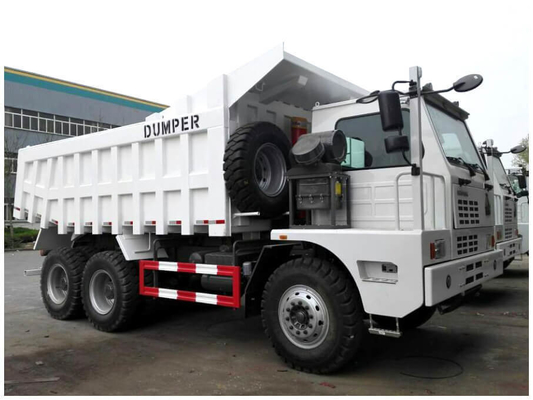 Conception de pneus radiaux Sinotruk 6X4 RC Camion à bascule 60 tonnes Camion à ordures La solution parfaite