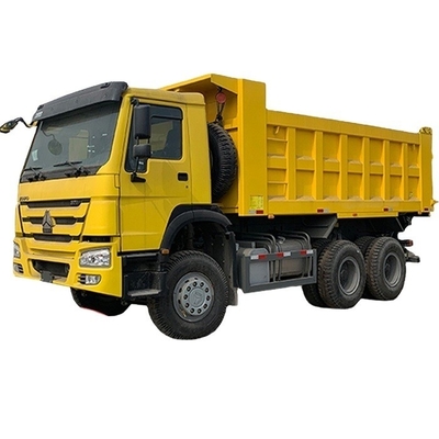 Sinotruk 10 roues 6X4 371HP et camion de décharge HOWO utilisé avec conception de pneus sans tube