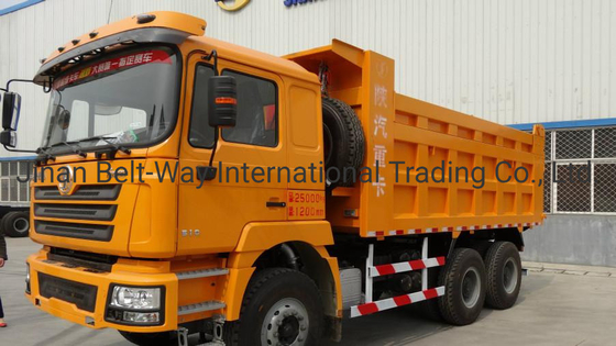 Les paiements sécurisés utilisés Shacman F2000 F3000 M3000 6X4 340HP 380HP 420HP 40 tonnes camion de décharge