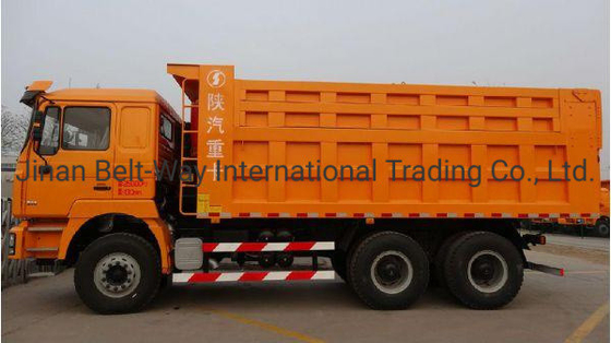 Les paiements sécurisés utilisés Shacman F2000 F3000 M3000 6X4 340HP 380HP 420HP 40 tonnes camion de décharge