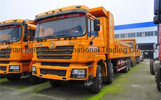 Les paiements sécurisés utilisés Shacman F2000 F3000 M3000 6X4 340HP 380HP 420HP 40 tonnes camion de décharge