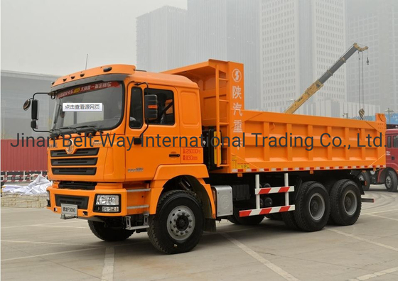 Chariot de décharge F3000 Stable Shacman utilisé avec moteur Weichai 380HP et type de conduite 6 * 4