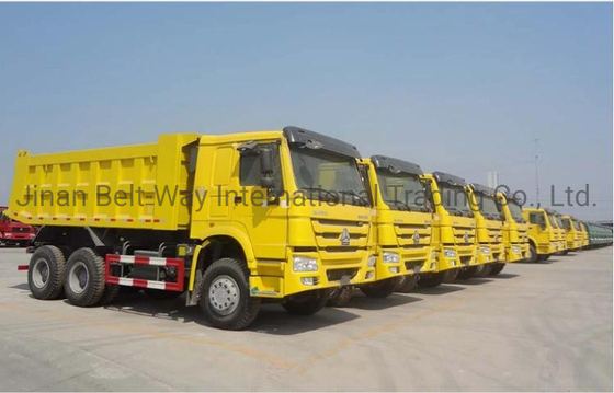Diesel 371HP 10 roues HOWO 6X4 camionneur déchargeur camionneur déchargeur de 30 tonnes pneu certifié ISO