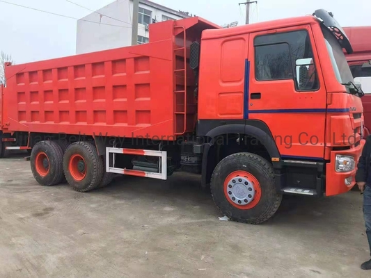 351-450 chevaux HOWO 6X4 16 20 M3 10 roues à bascule avec conception de pneus sans tube
