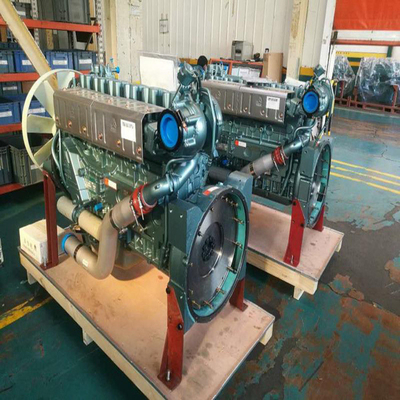 Sinotruk HOWO Assemblage du moteur Wd615.47 Moteur Assy à grande vitesse et cylindre de refroidissement en ligne
