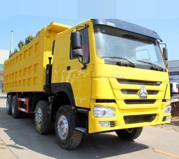 Camion lourd d'occasion HOWO 6*4 8*4 Camion déchargeur à déchargeuse avec capacité moteur&gt; 8L