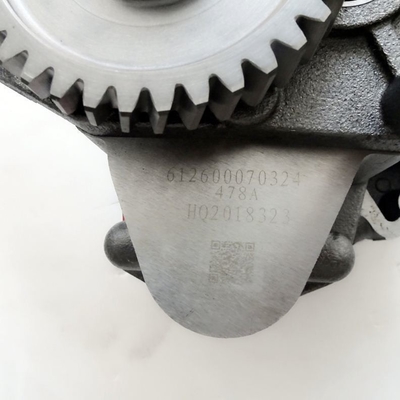 Pièces détachées pour camions Weichai Wd618 pompe à huile 612600070299 Parfait pour les besoins des clients