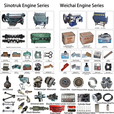 Wd615.47 Sinotruk HOWO Pièces de camions Wechai Pièces de moteur de moteur de marine Pièces de rechange Offre