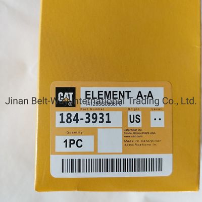 Filtre à huile hydraulique Cat 184-3931 pour pièces détachées de camions Système de freinage noir Pièces de frein