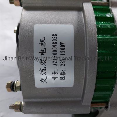 Pièces du système de freinage Sinotruk HOWO Alternateur de camion Az1500098058 pour le marché de l'Asie du Sud