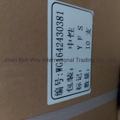 Noir Sinotruk HOWO Pièces détachées de camions Pièces détachées de camions Absorbeur de choc de cabine Wg1642430381