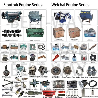 Asie du Sud Sinotruk Shacman Truck/Marine Engines Sceau d'huile arrière Az9003070105 105*130*14mm