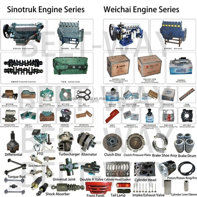 Moteur Weichai Wp10 Partie 28V 80A Alternateur 612600090816 pour générateur de puissance Shacman