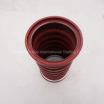 Système de direction Sinotruk Parties du moteur de camion Intercooler Tube en caoutchouc Wg9925530058 pour HOWO A7