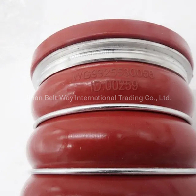 Red HOWO Truck Parts Intercooler Hose Wg9925530058 pour le support en ligne du moteur Sinotruk