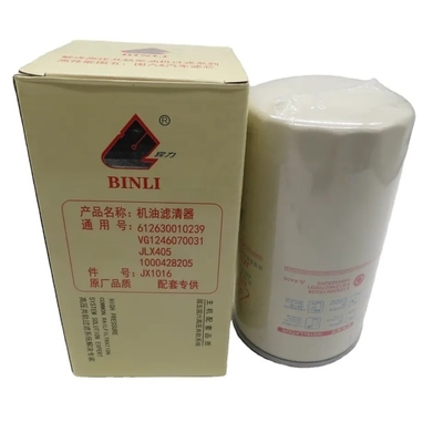 Pièces du système électrique Batterie pour camion Sino HOWO 371HP Filtre à huile moteur Vg1246070031