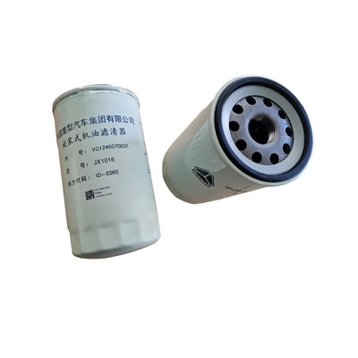 Vg1246070031 Sinotruk HOWO Filtreur d'huile pour camions à ordures