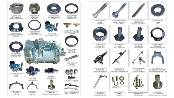 Volvo 6 cylindres Arbre à manivelle en acier forgé Hdep11L 23488864 pour moteurs standard